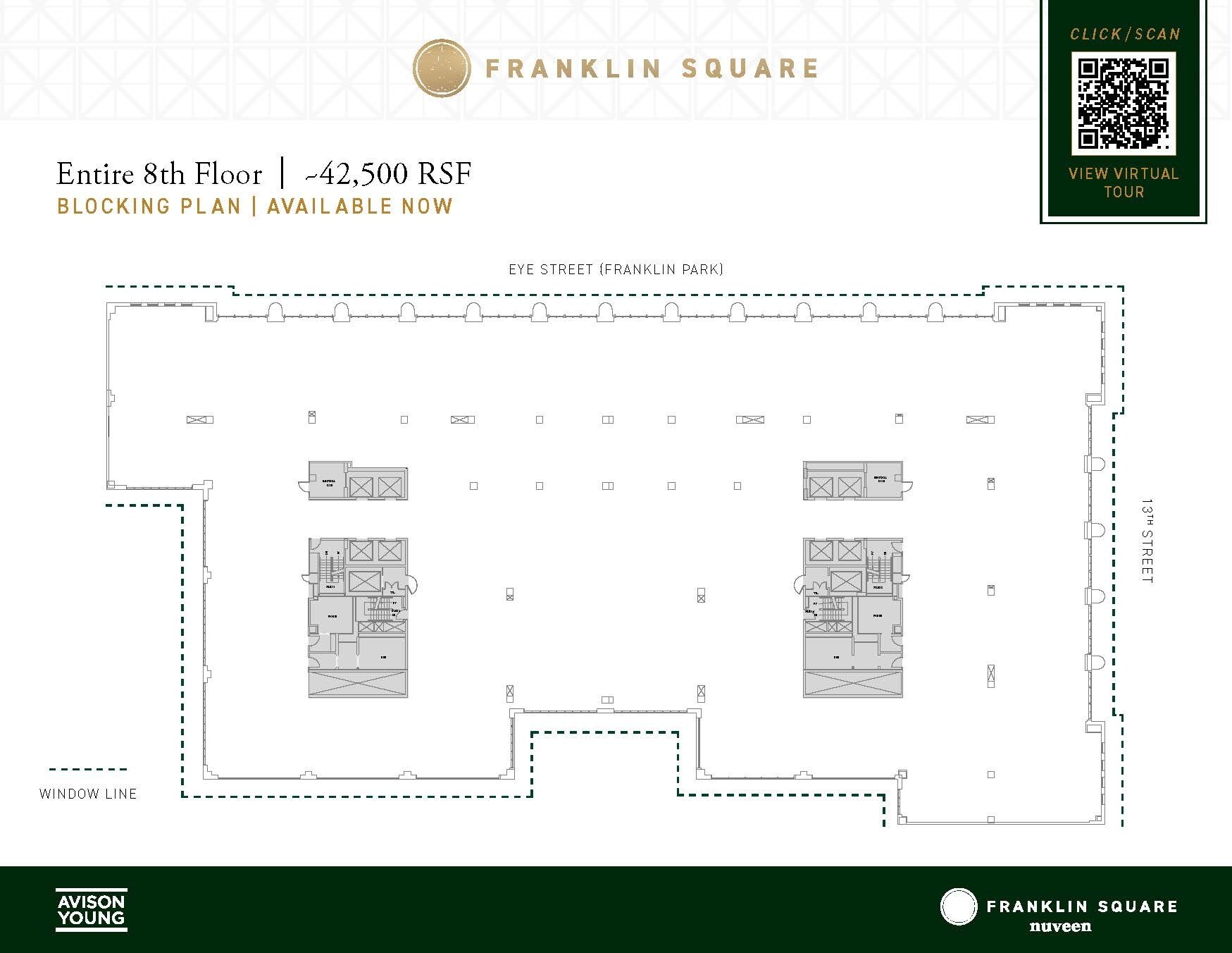 1300 I St NW, Washington, DC à louer Plan d’étage– Image 1 sur 1