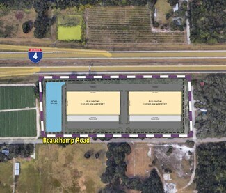 Plus de détails pour 4912 BEAUCHAMP RD, Plant City, FL - Industriel/Logistique à louer