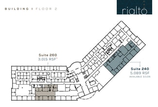 7500 Rialto Blvd, Austin, TX à louer Plan d’étage– Image 1 sur 1