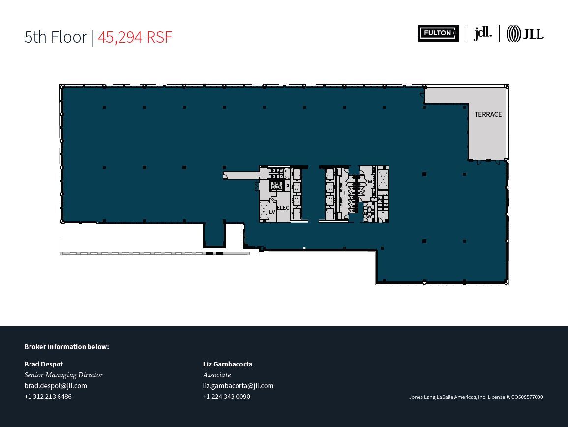 919 W Fulton Market, Chicago, IL à louer Plan d’étage– Image 1 sur 1