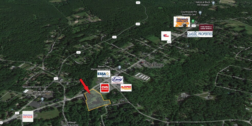 Weibolt Rd & Route 390, Mountainhome, PA à vendre - Photo de l’immeuble – Image 2 sur 3
