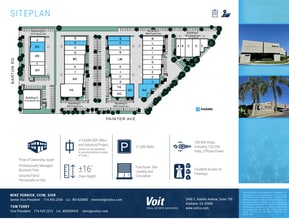 9825 Painter Ave, Santa Fe Springs, CA à louer Plan de site– Image 1 sur 2