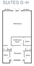 7313 Carroll Rd, San Diego, CA à louer Plan d’étage– Image 2 sur 2