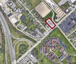 28711 Euclid Ave, Wickliffe, OH - Vue aérienne vue de carte