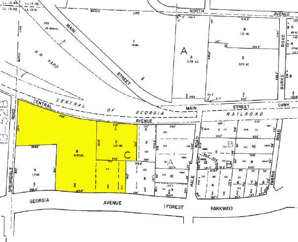 330 Forest Pky, Forest Park, GA à vendre - Plan cadastral – Image 1 sur 1