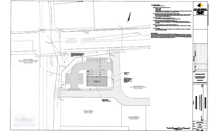 E North St & Mitchell Rd, Greenville, SC à vendre - Plan de site – Image 2 sur 4