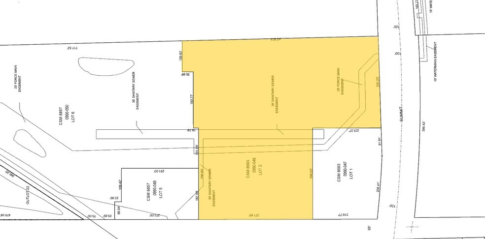 701 Meadowbrook Rd, Waukesha, WI à louer - Plan cadastral – Image 2 sur 14