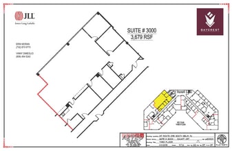517 Route One South, Iselin, NJ à louer Plan d’étage– Image 1 sur 1